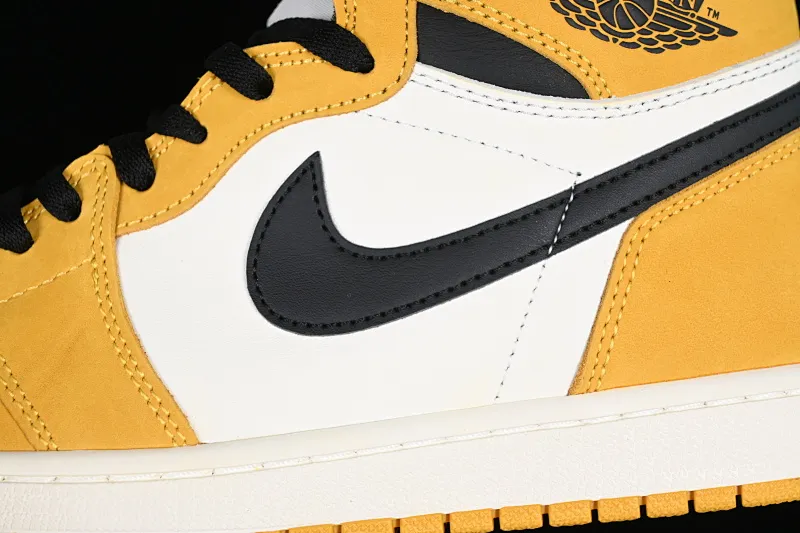 All categories Air Jordan Jordan series basketball shoes Air Jordan 1 High Air Jordan 1 High OG "Yellow Ocher" AJ1 Joe 1 earthy yellow high-top basketball shoes DZ5485-701